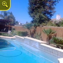 yard service near pool